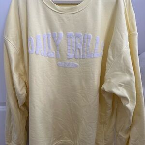 Daily Drills Sport Crew - Lemonade